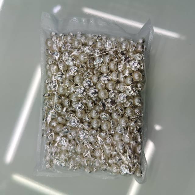 百搭女士服装饰品辅料半圆形珍珠手缝5mm-8mm服装辅料配件珍珠钻产品图