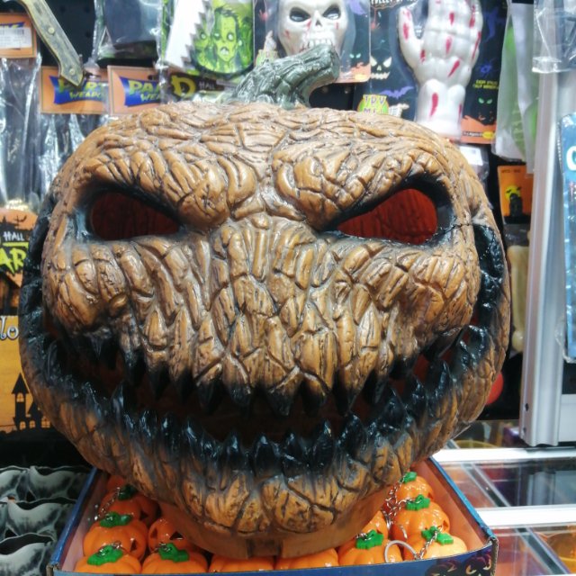 万圣节鬼头南瓜