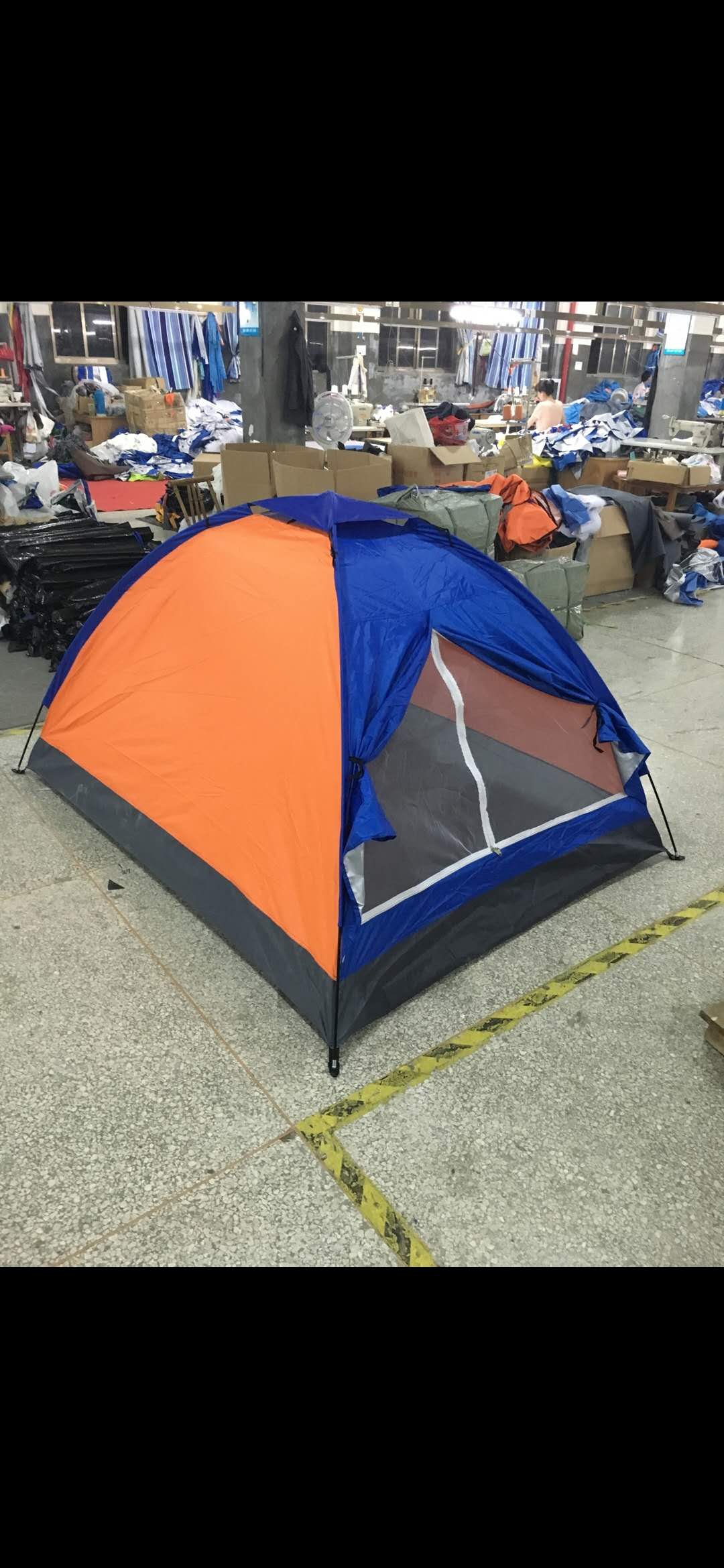 Outdoor double-person camping tents and straight door tents are available for customization and wholesale