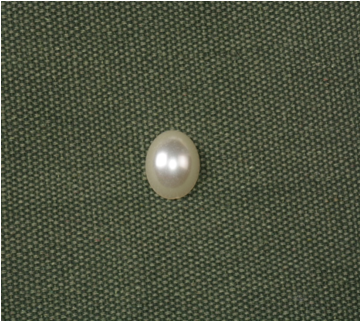 Natural pearl necklace 7-8mm oval loose beads semi-finished product material, handcrafted diy bracelet, women's collarbone chain, genuine details Picture