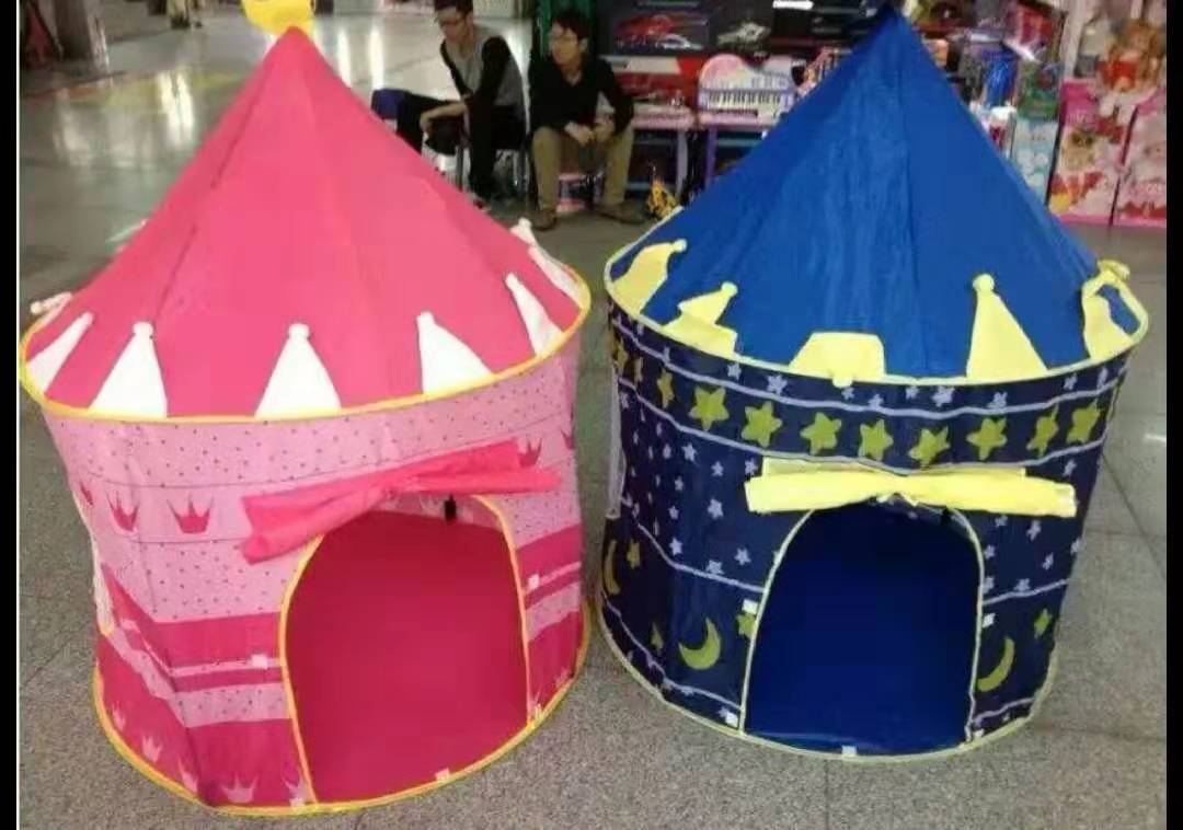 儿童帐篷 游戏屋蒙古包 公主王子游戏城堡 室内爬行屋 儿童玩具细节图