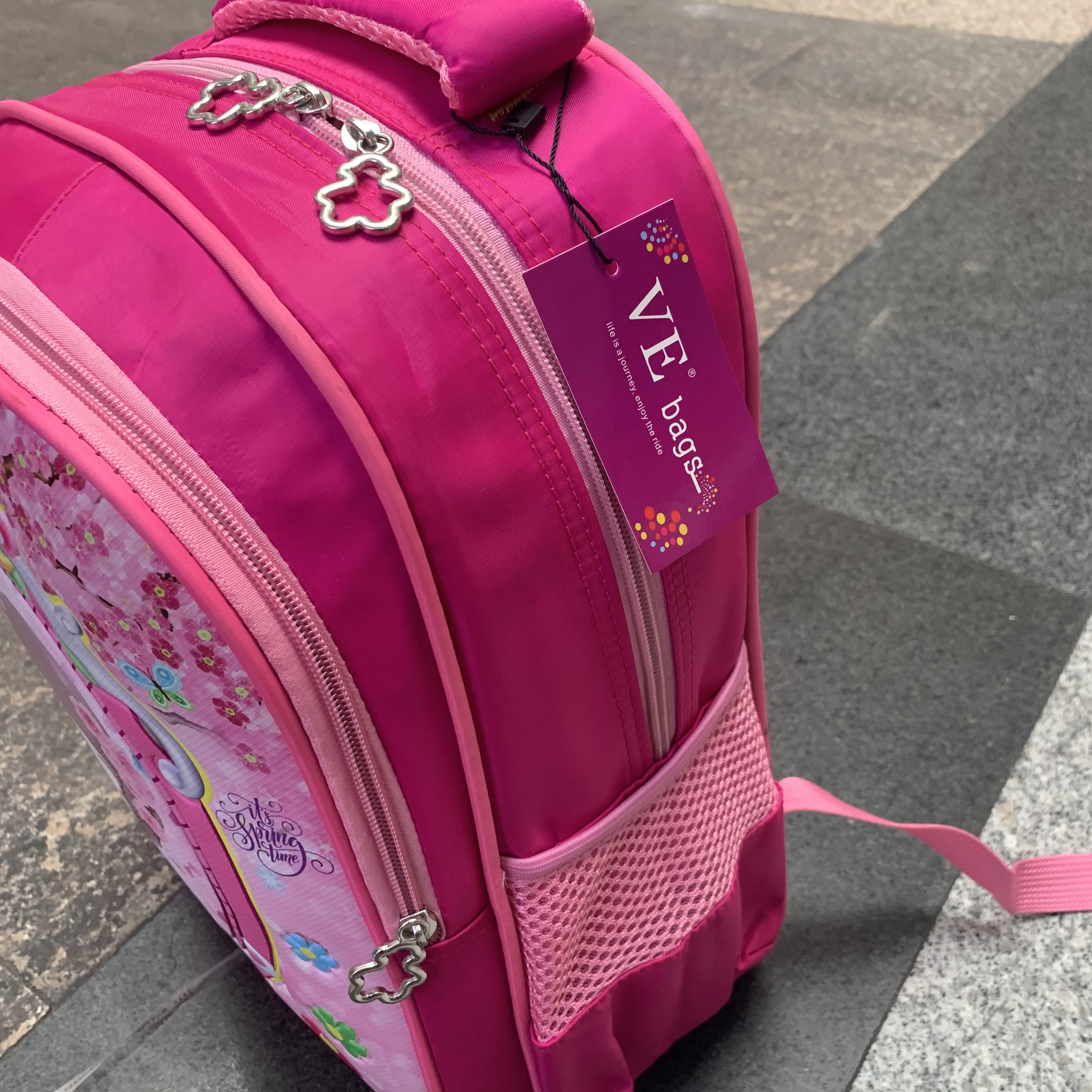 Girls' schoolbags for primary school students, grades 34, 56, Korean version of girls' backpacks, girls' junior high school and teenagers' backpacks, large details Picture