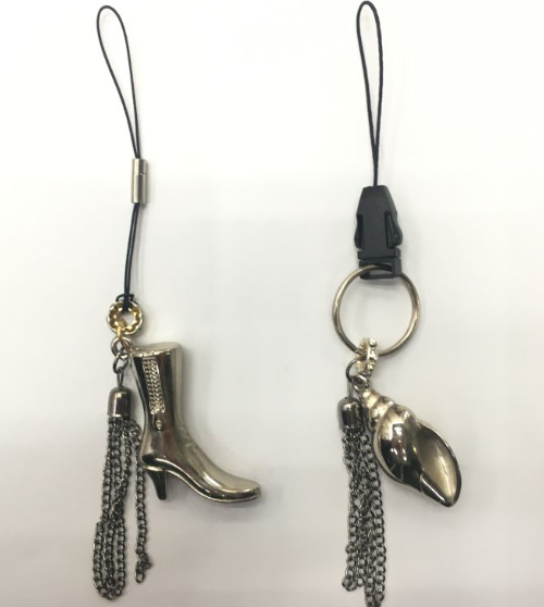 uniquely designed metal pendant