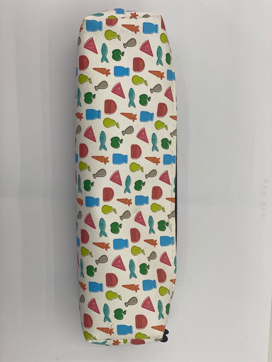 Fruit Digital Square Pencil Case Front View