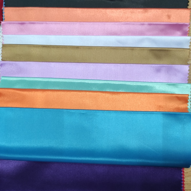 25×300D Gongsatin fabric decorative fabric is available in multiple colors