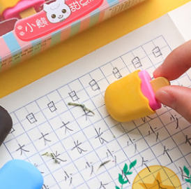 Erasers For Primary School Students To Wipe Ultra-Clean No Marks Like Skin Sassafras South Korea Creative Cute Specification drawing