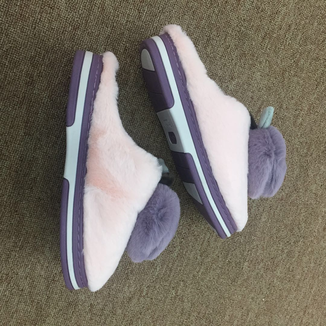 2020 Spring Comfortable Soft Lightweight All Fleece Warm Simple Comfortable Wool Mop Cotton Mop Home Shoes Men details Picture