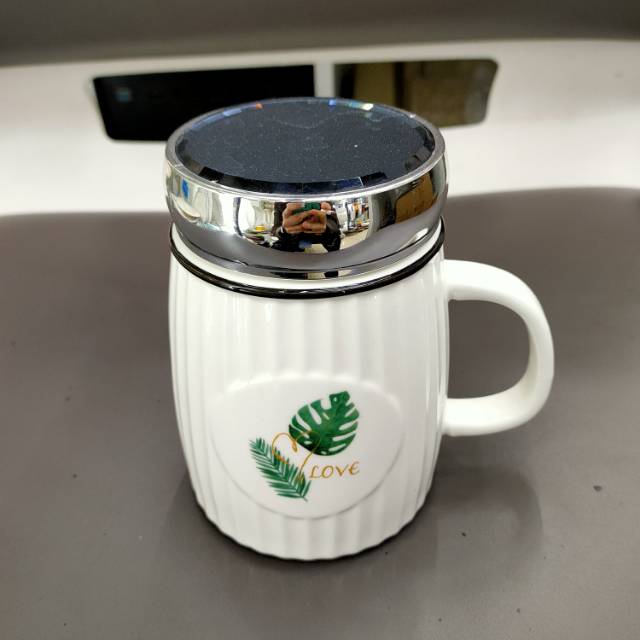 Nordic Mug With Cover Household Drinking Milk Cup