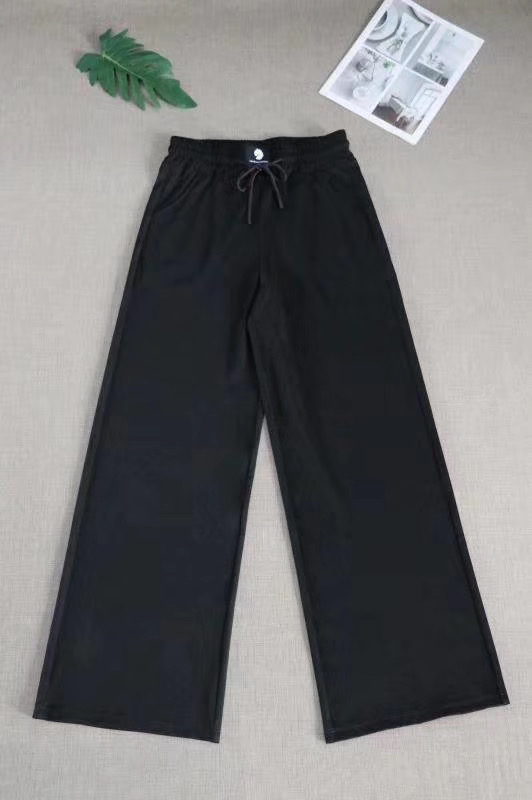 阔腿裤女裤子外穿春秋款小黑裤高个子产品图