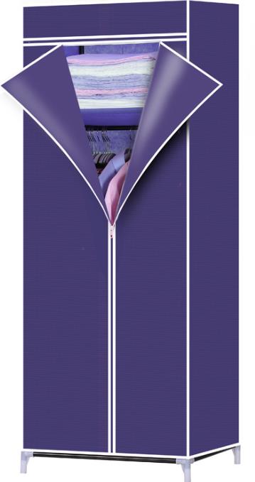 Wardrobe Simple Cloth Wardrobe Modern Simple Steel Pipe Model8863 details Picture