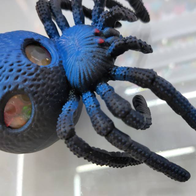 蜘蛛蓝色解压球产品图