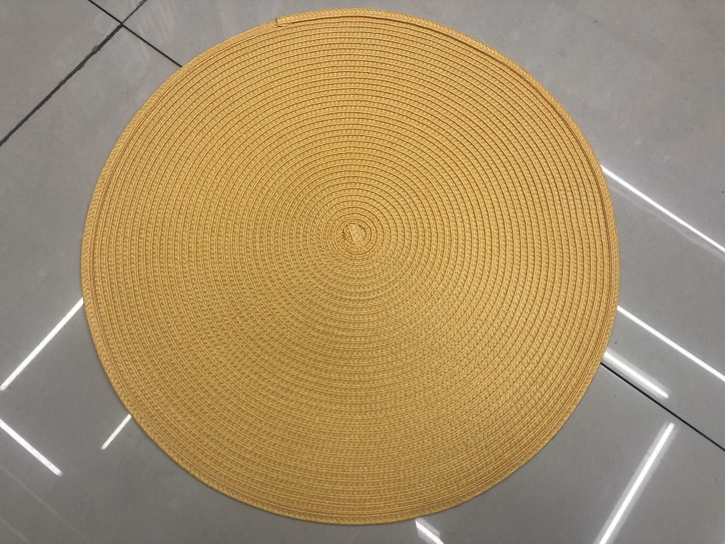 Pp Prepared Placemat Round Western Food Insulated Placemat Environmental Protection Coasters Japanese Placemat