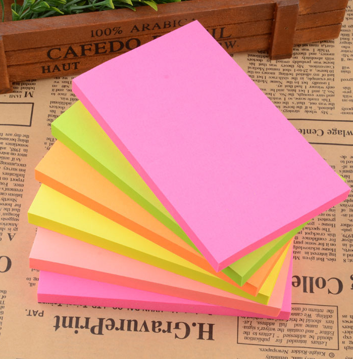New Creative Fluorescent Note This Japan And South Korea Sticky Note N Times Sticky Note Paper Factory Wholesale Specification drawing