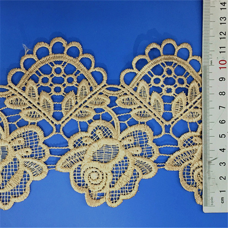 DIY handcrafted double-sided hollowed-out, wearable ribbon cotton water-soluble lace clothes, hair band decoration, lace lace accessories