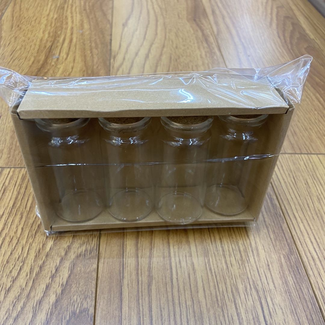 玻璃瓶DIY木塞表白许愿瓶礼物漂流瓶密封带盖透明小瓶子细节图