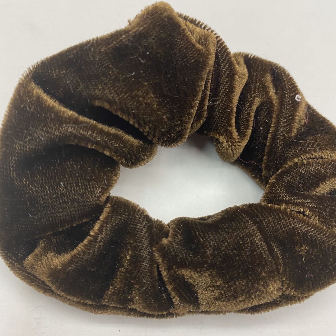 热销经典成熟简约大方丝绒绒布女士小号头花细节图