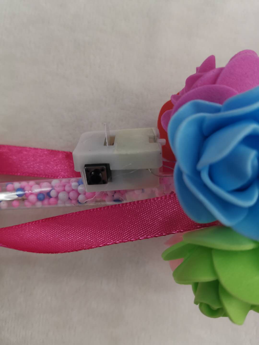 Creative glowing fairy wand, flashing wand, magic wand, children's night market, children's flower ball toys Specification image