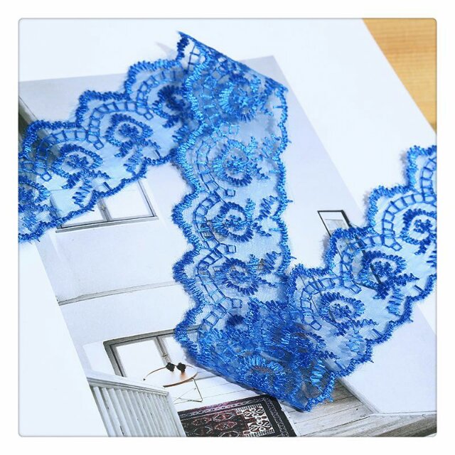 福建新品花边蕾丝花边面料花边服装辅料细节图