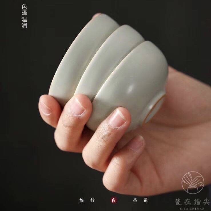 汝窑茶具/水具/盒装产品图