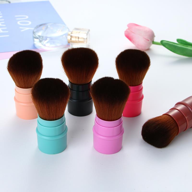 蘑菇刷 高档伸缩刷 散粉刷厂家直销 美妆工具批发 多色可选