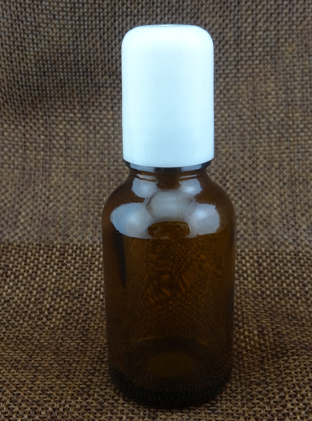 20ml棕色滚珠精油瓶玻璃瓶配塑料盖DM-047