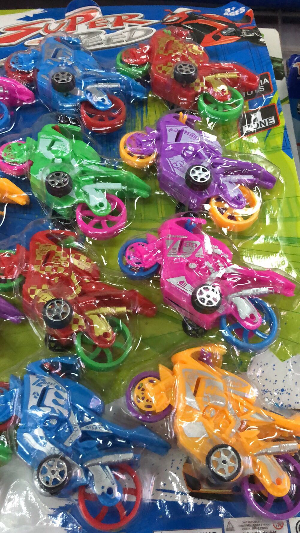 儿童玩具迷你回力惯性小摩托车模型礼物细节图