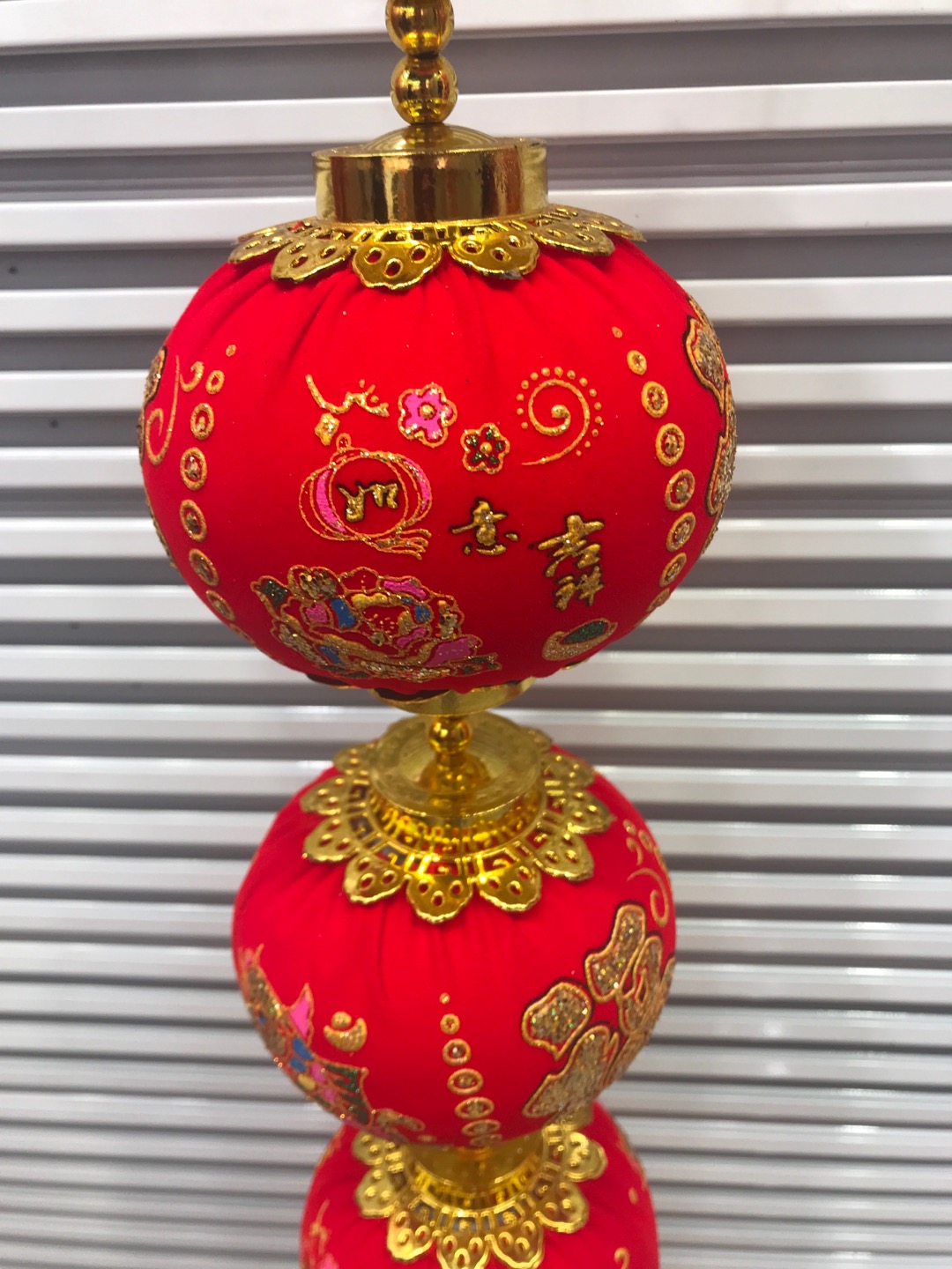 2021 New style factory direct sales wholesale best-selling printed five-head lantern strings for home decoration and festive items details Picture