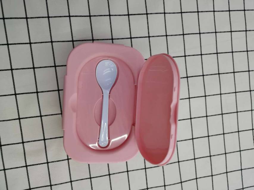 饭盒学生可爱透明便当盒长方形便当盒细节图