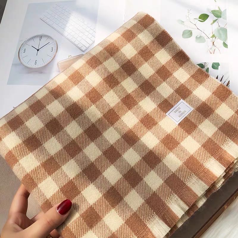 Women's Scarf Casual Warm Autumn And Winter Explosive Students European And American Style Specification drawing