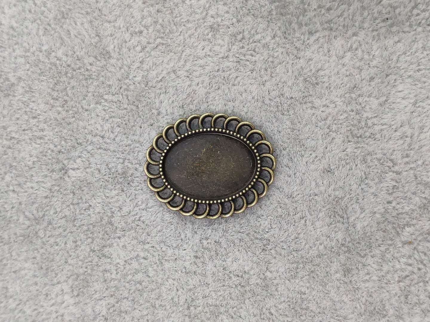 合金底托饰品配件批发diy饰品配件H532号合金饰品配件挂坠配件产品图