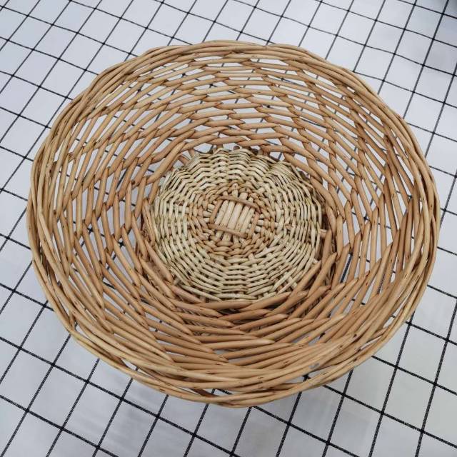 水果篮家用藤编柳编手提篮野餐篮购物篮菜篮子