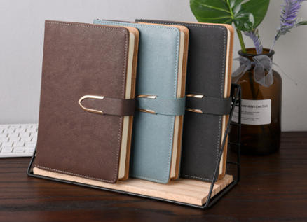 Manufacturers direct creative B5 business notebook stationery custom A5 with buckle PU notepad diary custom LOGO thumbnail