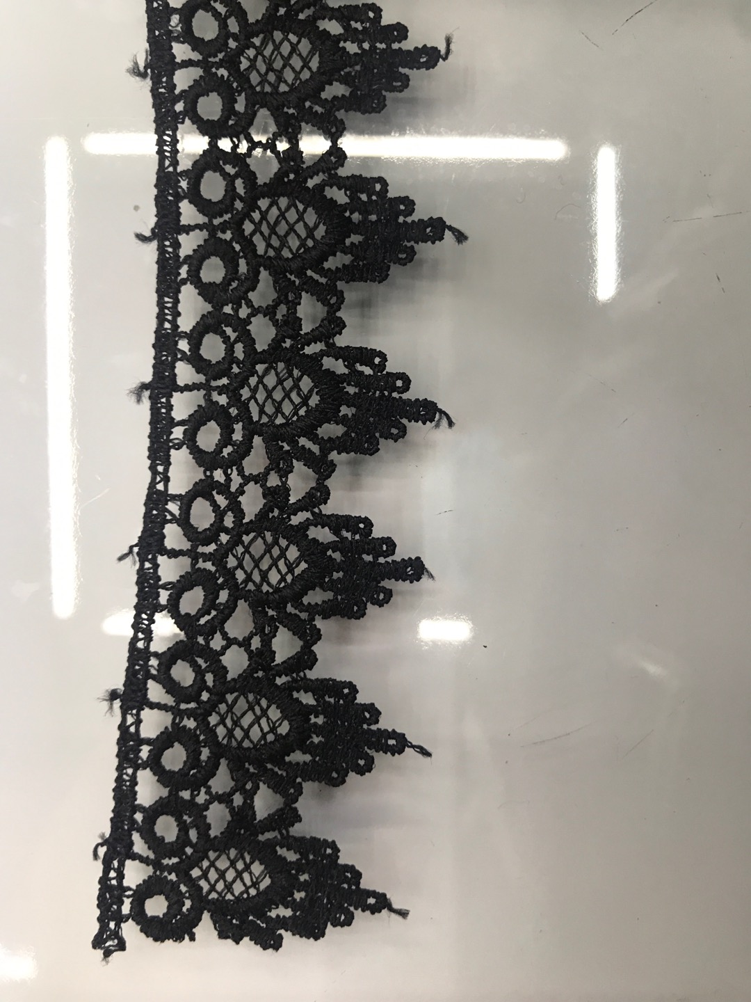 Extended Accessories Lace Eyelashes Extended Hem Fabric Hollow Out Not Black And White Embroidery Skirt Thick Hook Lace