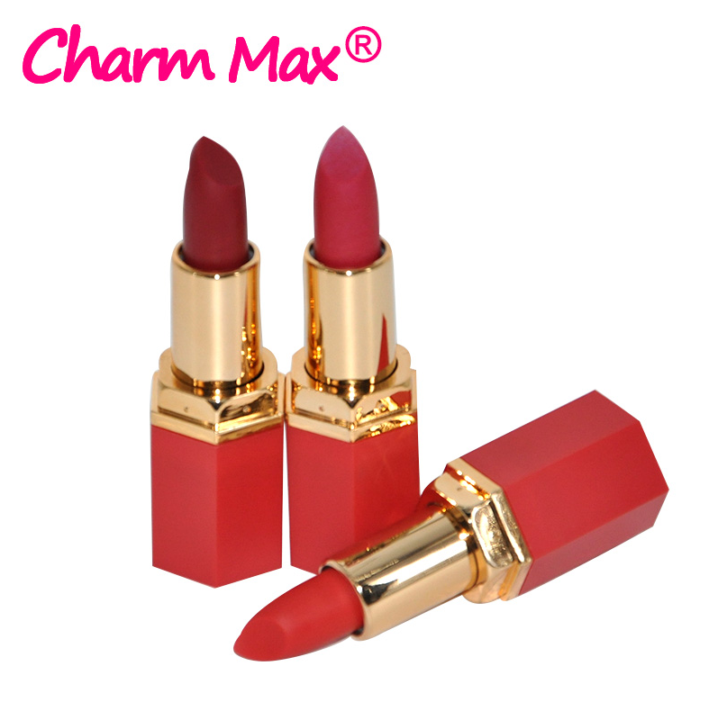 CHARMMAX哑光丝绒雾面口红唇膏产品图