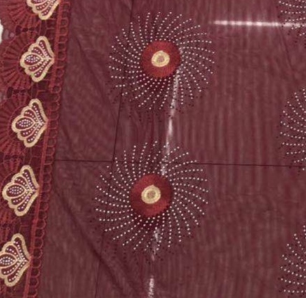 棕红色新款百搭纱巾女士长款披肩披巾时尚加大围巾时尚产品图