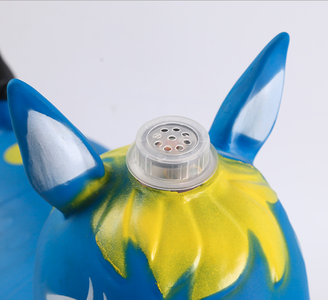 批发儿童充气玩具跳跳马大号加厚音乐彩绘地摊热卖环保材料详情图2