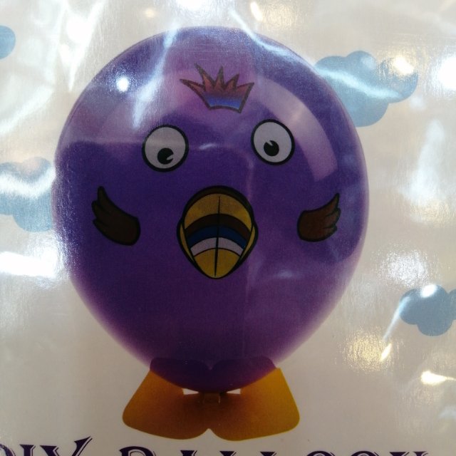 Purple aluminum foil balloons for the party details Picture
