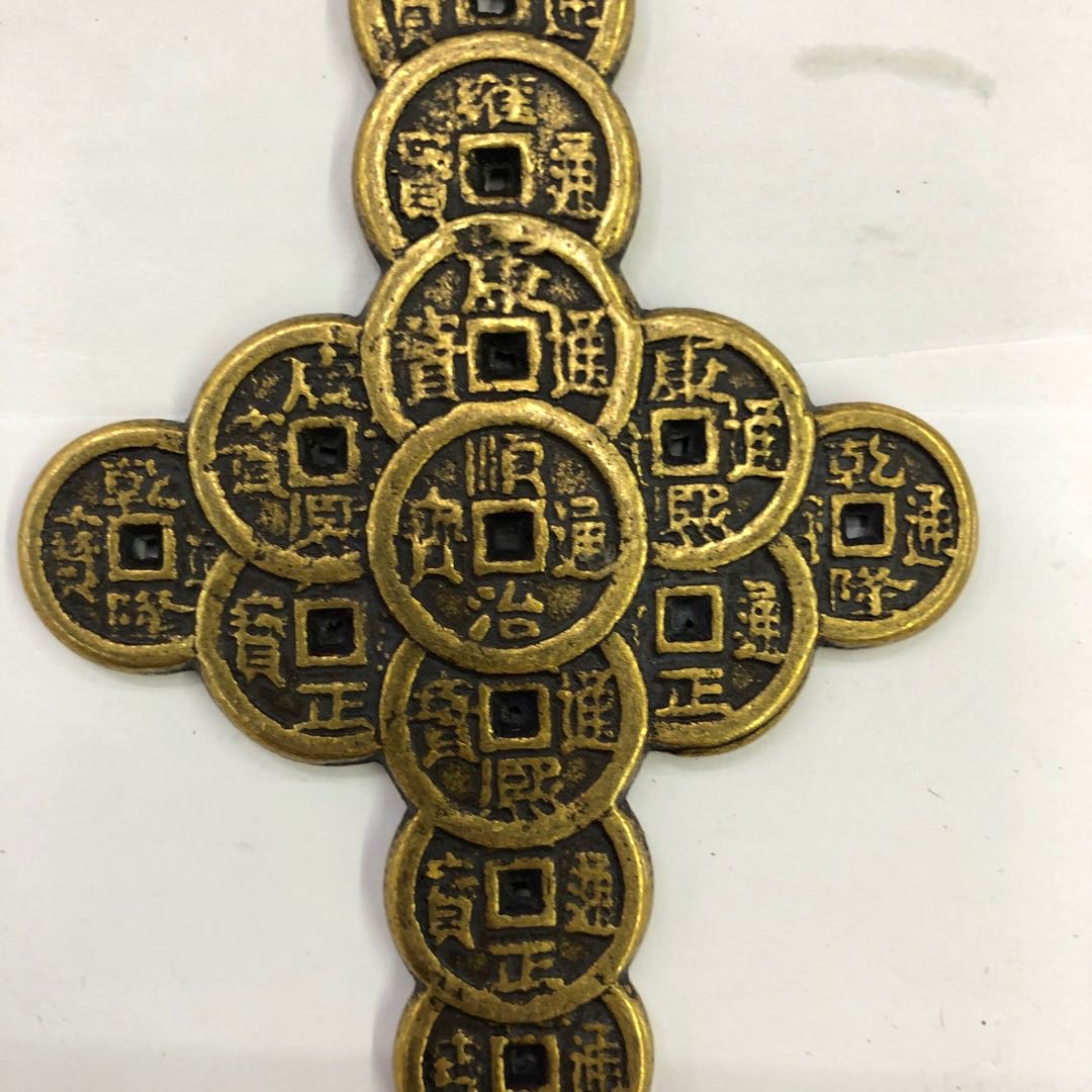 铜钱剑挂件风水挂件旅游纪念品小挂件汽车挂件产品图