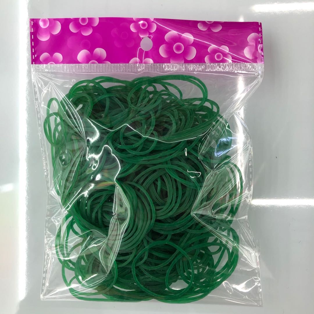 highly elastic yellow rubber band