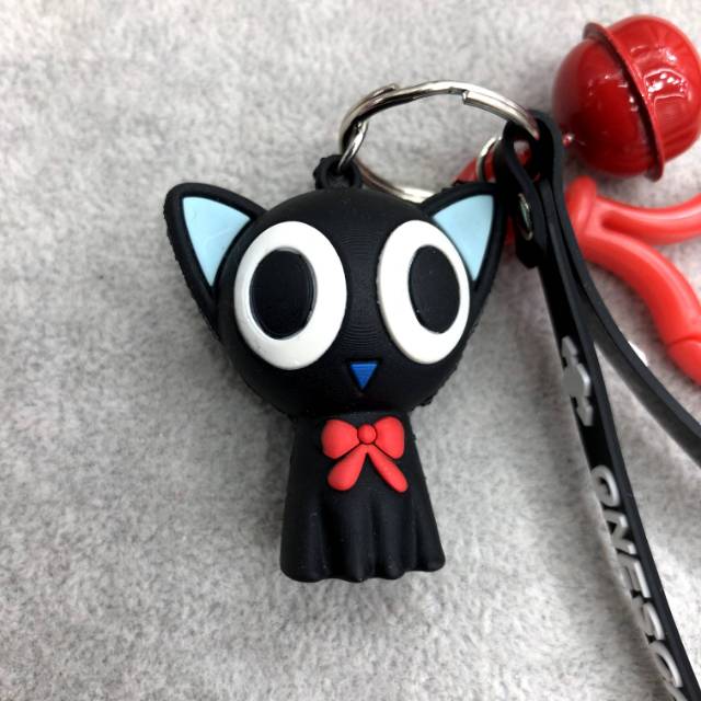 Schoolbag pendants, Instagram trendy little figurines, popular keychains, creative and personalized car key pendants, cute for girls details Picture