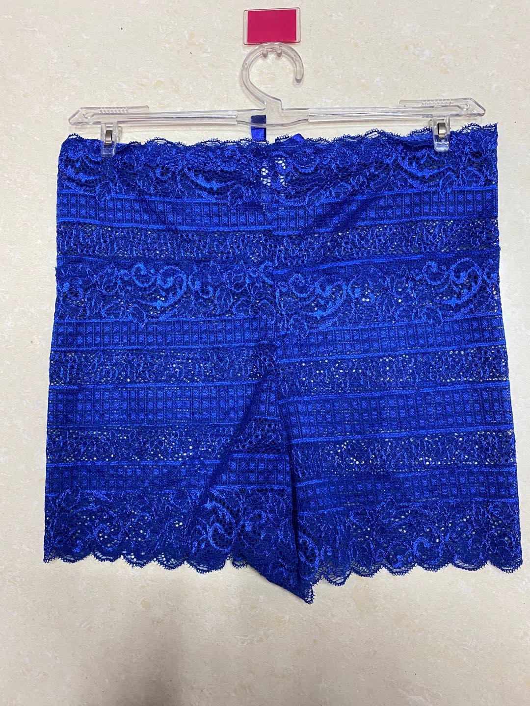 New Light Temptation Fashion Soft Breathable Women's Low-Rise Underwear Blue Specification drawing
