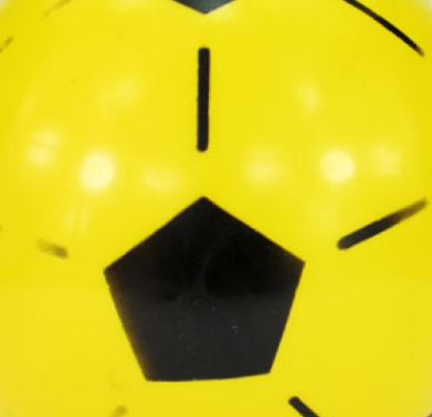 健身运动皮球卡通充气球充气足球儿童充气玩具细节图