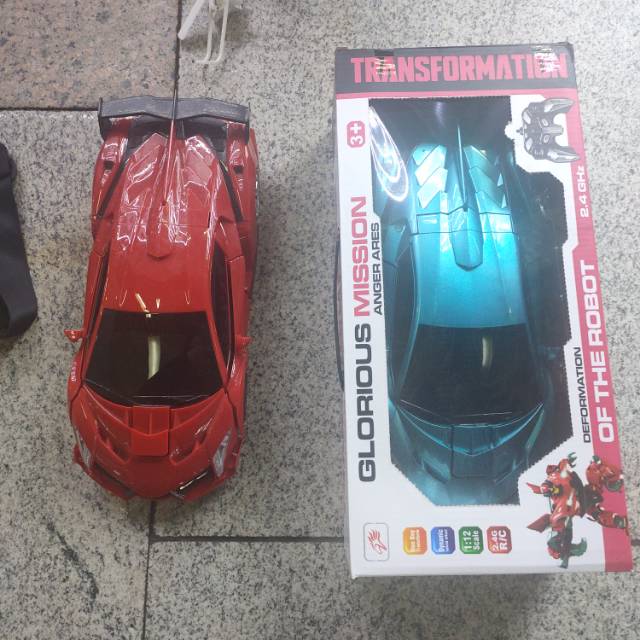 N0777 deformación coche juguete