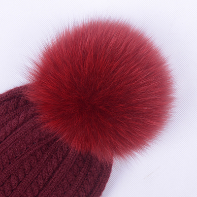 Hat Women's Autumn And Winter Korean Version Of Knitted And Fleece Warm Hat Thickened Hairball Hat All Match Women's Woolen Hat Specification drawing