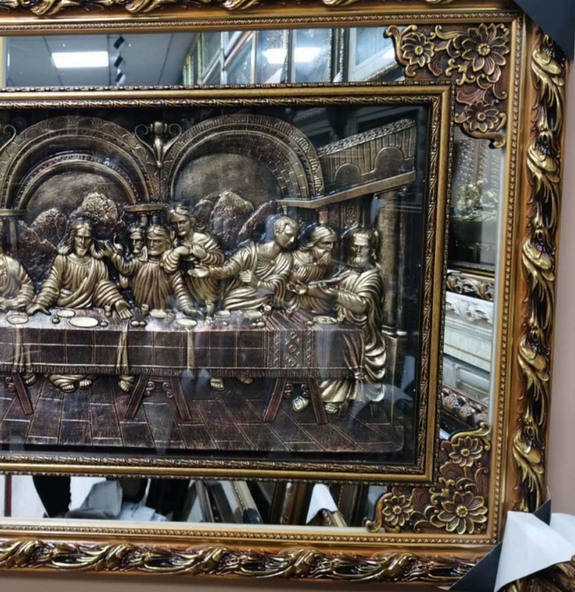 动漫/中国风转轴绢画/新中式装饰画/车牌金属墙壁装饰/工艺品装饰画细节图
