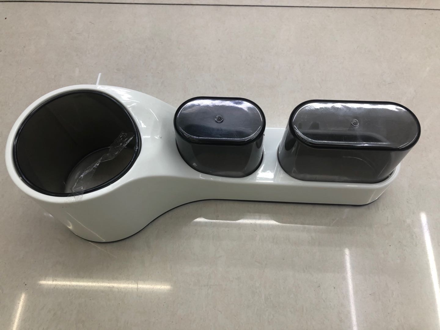 时尚简约吹风机架双庆家居魔力贴安装简单细节图