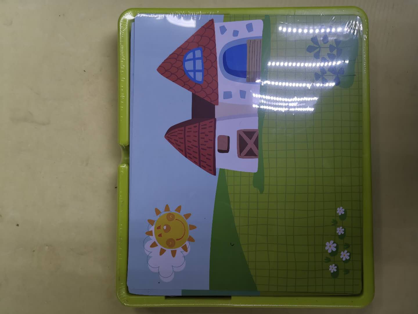 Children's magnetic jigsaw puzzle educational toys for boys, girls, and babies aged 3 to 4 to 6 develop intelligence and brainpower. Magnetic jigsaw puzzle Happy farm Specification image