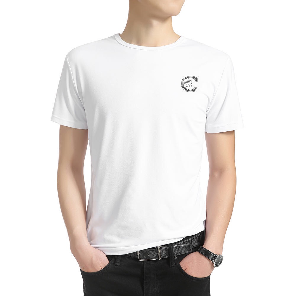 Explosive Men's Short-Sleeved Summer Sports Crew Neck Fashion Undershirt Undershirt Specification drawing