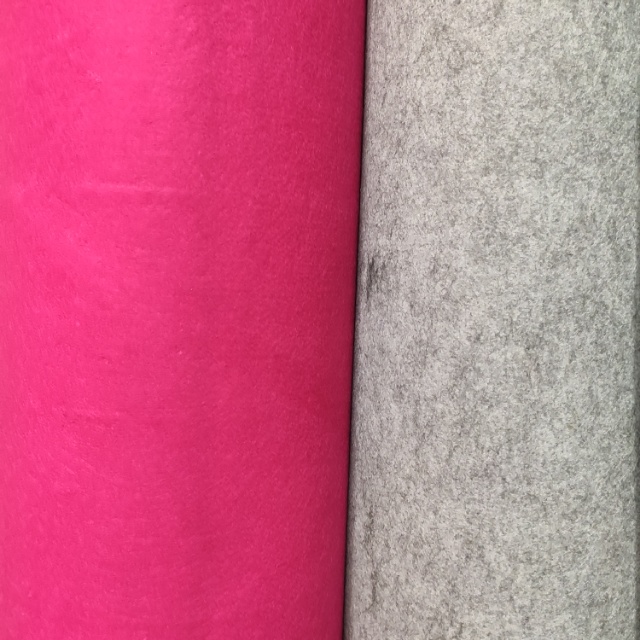 毛毡布服装面料装饰布多色可选