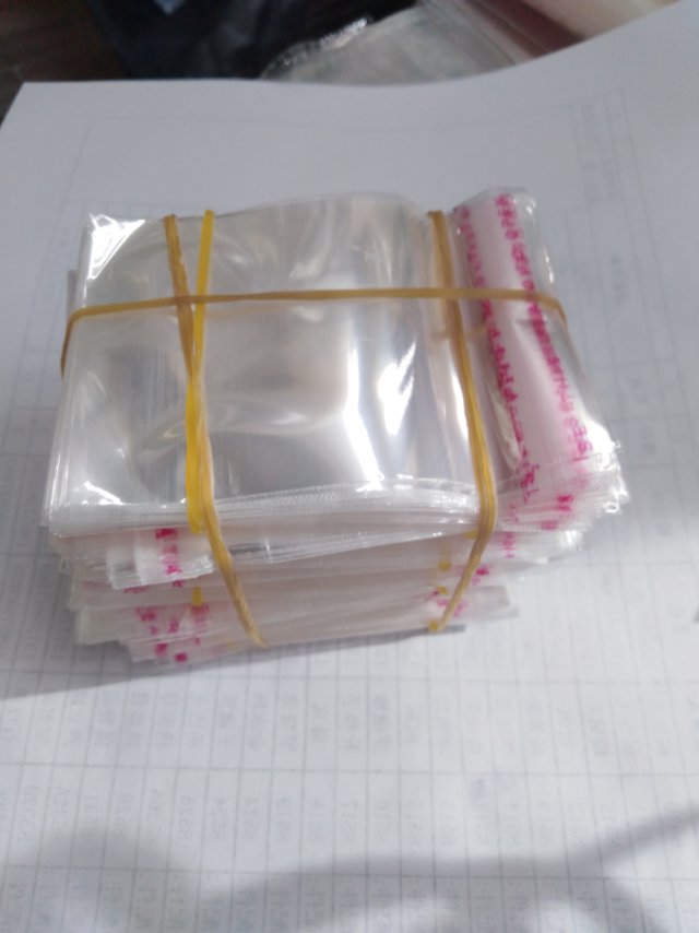 Opp6*10 Opp Bag Transparent Plastic Bag Clothing Bag Self-Sealing Bag Pe Self-Adhesive Bag Specification drawing